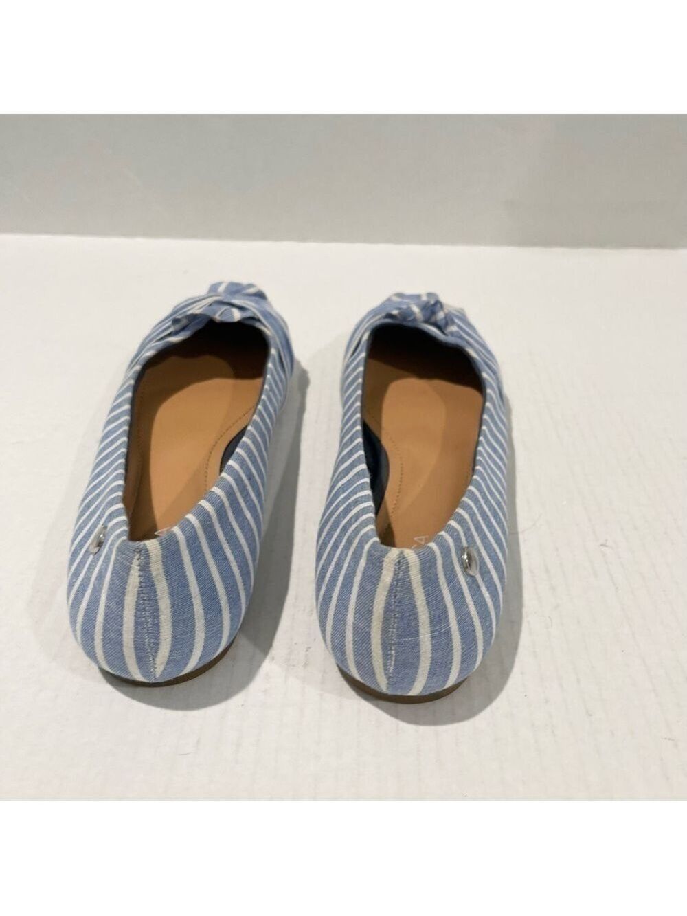 Women’s Nautica Blue & White Stripe Lightweight Flats Size 9 US! - Picture 4 of 10